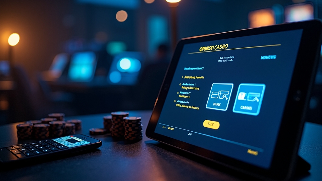 Casino payment screen showing deposit methods and processing times